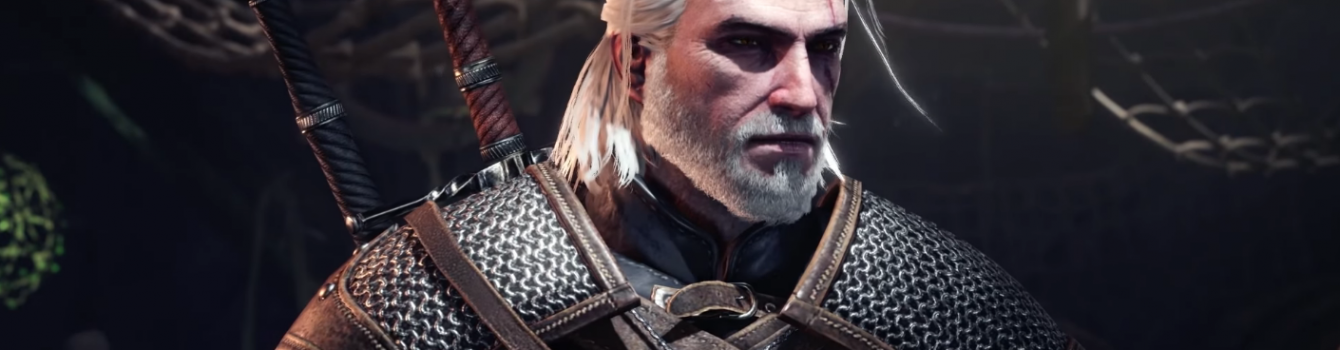 Geralt di Rivia farà il suo ingresso in  Monster Hunter World a partire dal 2019