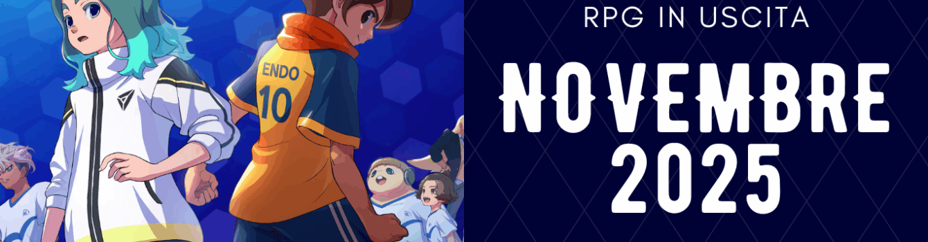 RPG in uscita – Novembre 2025