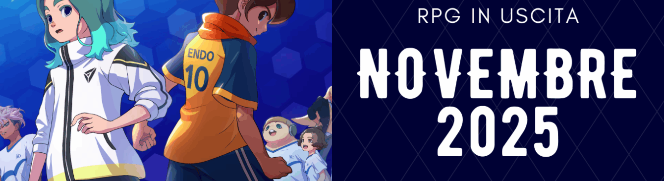 RPG in uscita – Novembre 2025