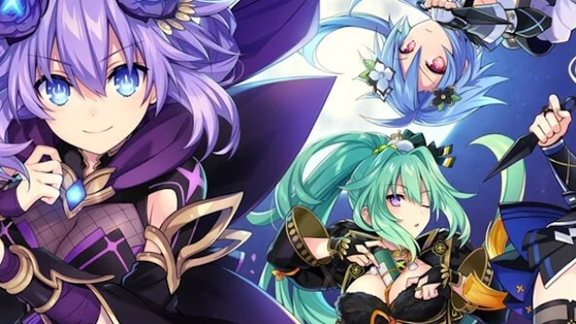 Neptunia x Senran Kagura Header