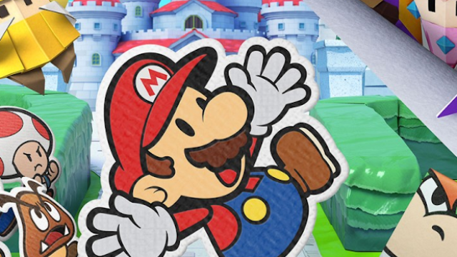 Paper Mario Origami Header