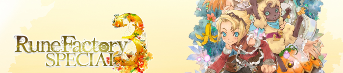 Rune Factory 3 Special Header